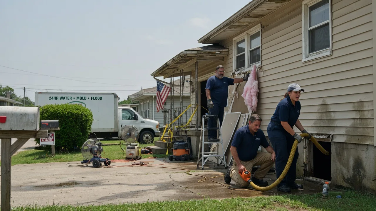Water Damage Repair in Quantico, VA near me